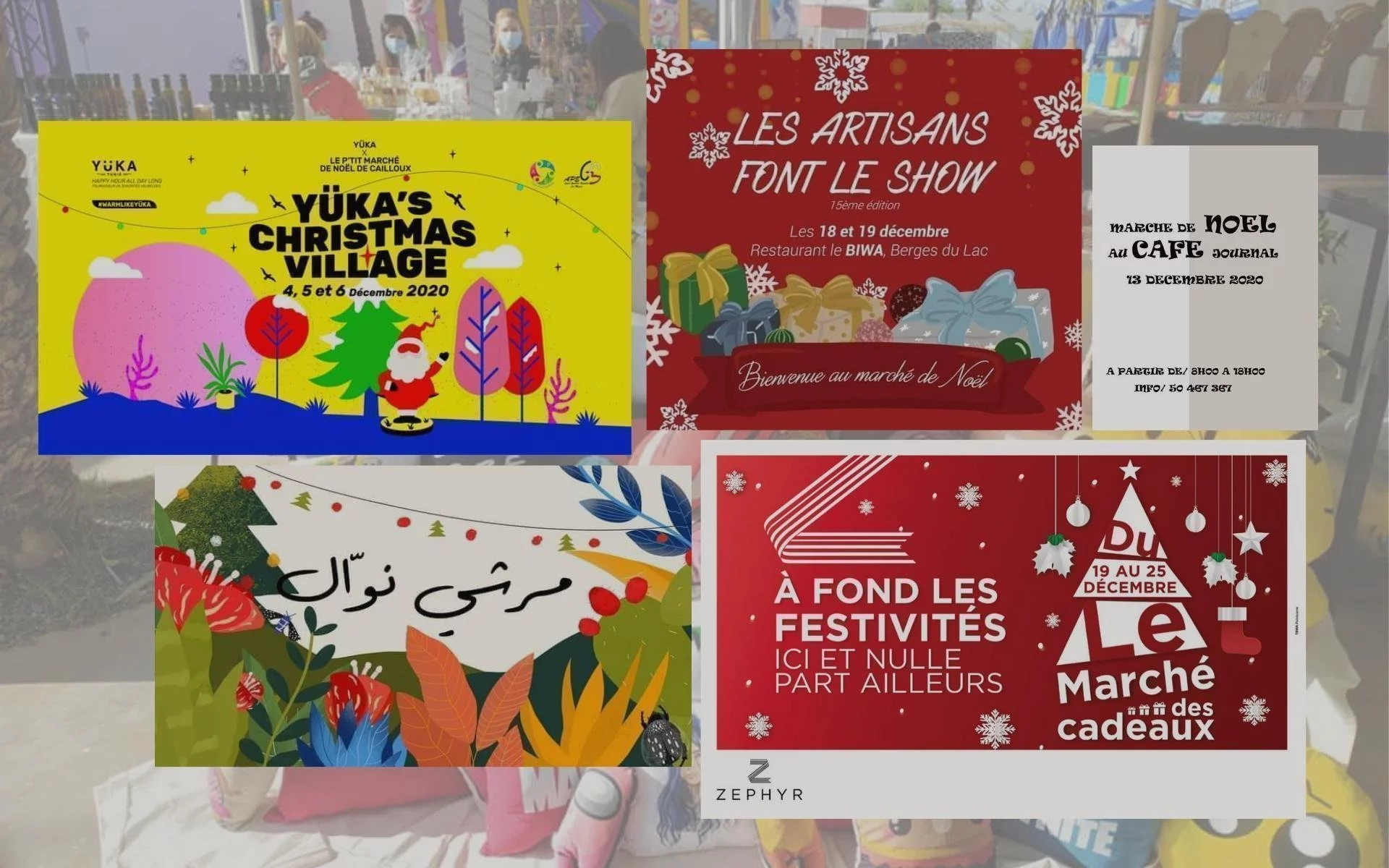Christmas vibes: Jingle Bells in Tunisian Markets