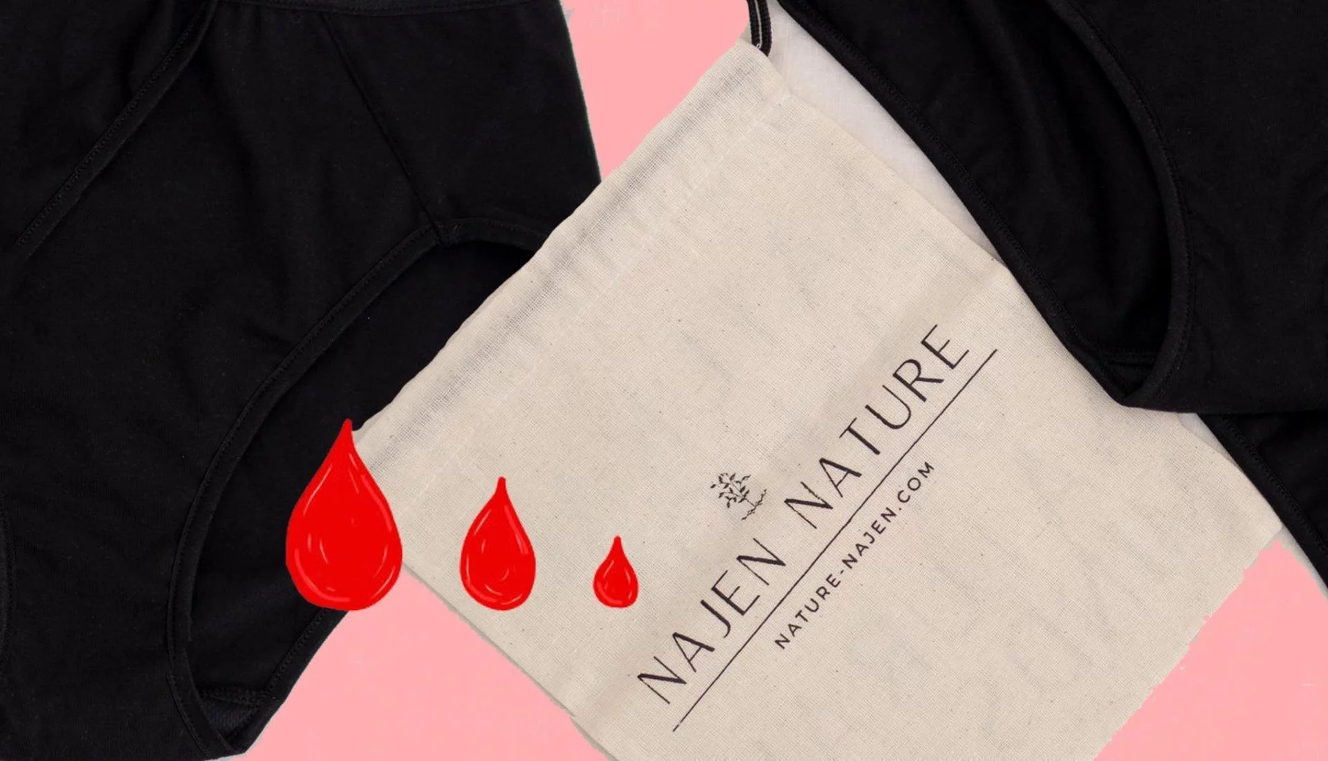 J'ai testé pour vous la culotte menstruelle de la marque Najen Nature 